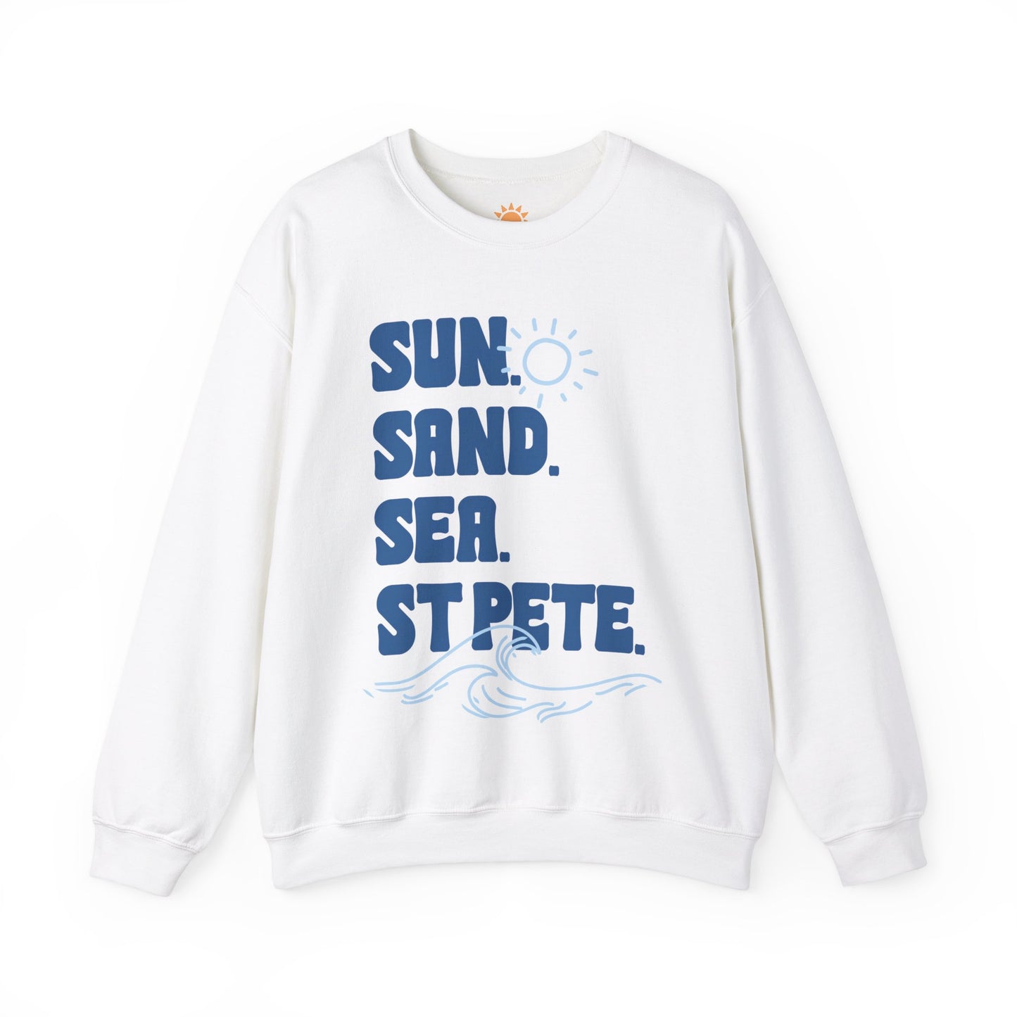 Sun Sand Sea St. Pete Crewneck Sweatshirt