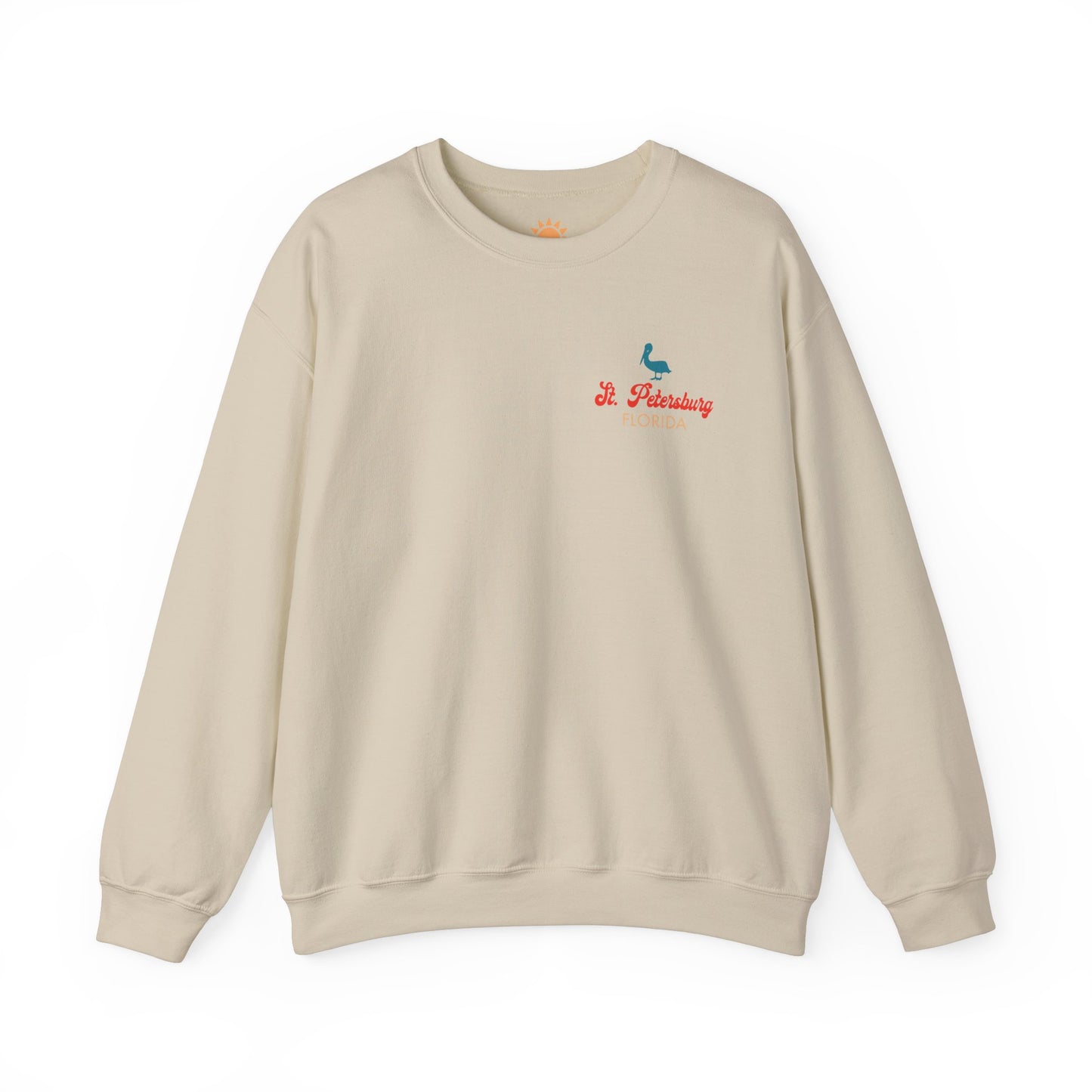 St Petersburg Pelican Crewneck Sweatshirt