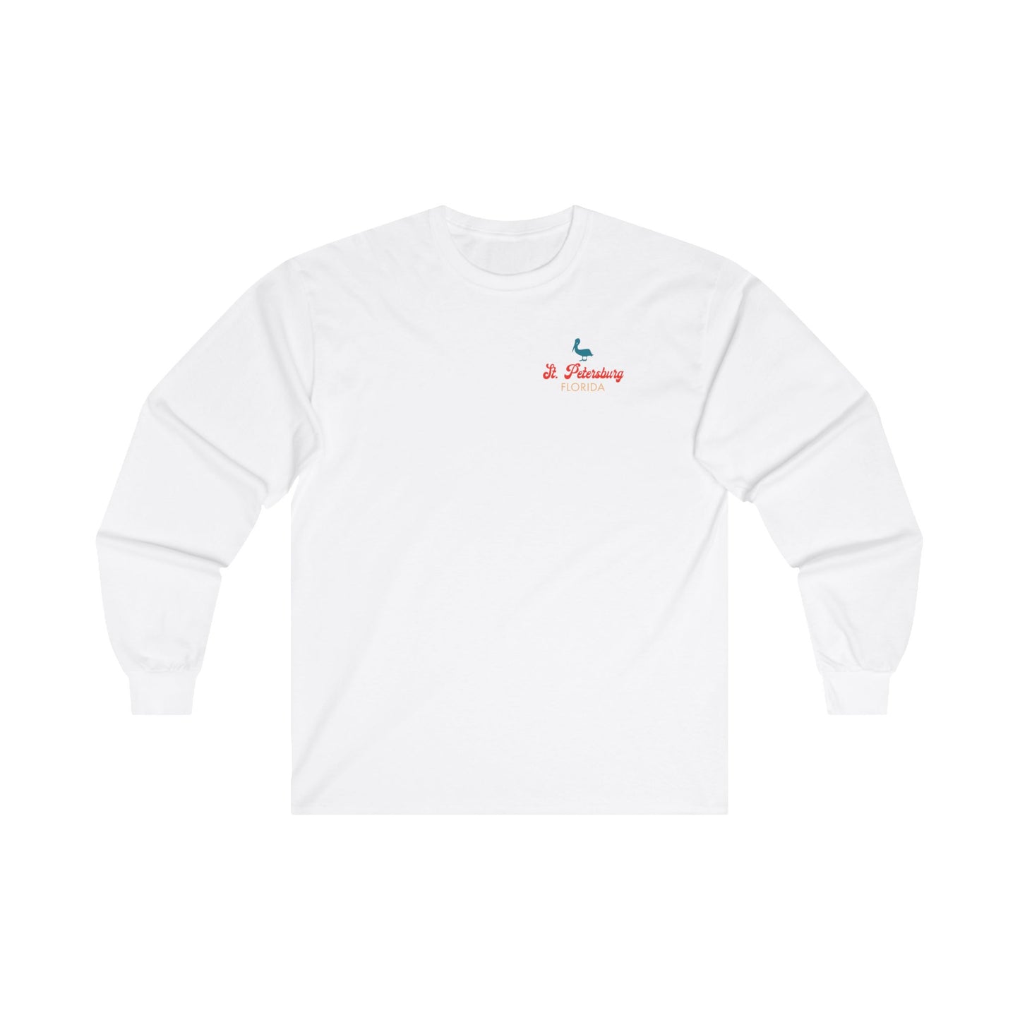 St Petersburg Retro Pelican Long Sleeve T-Shirt