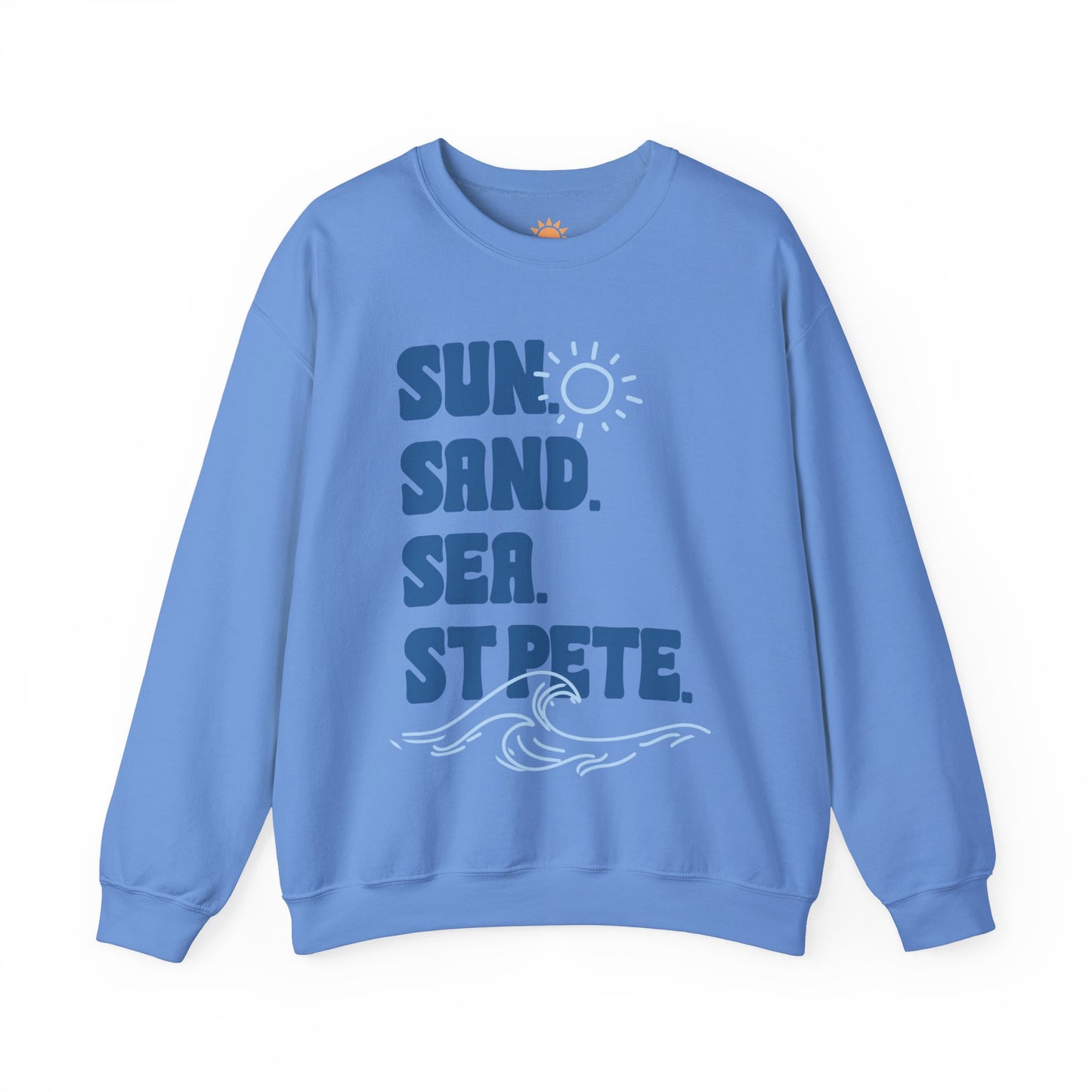 Sun Sand Sea St. Pete Crewneck Sweatshirt