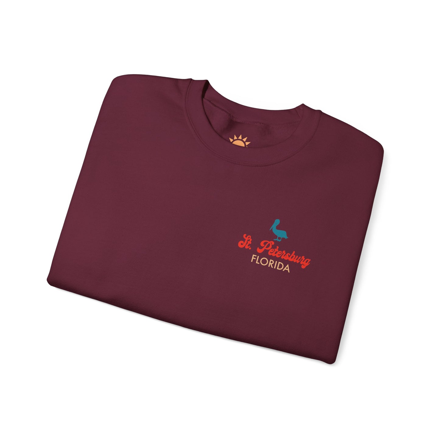 St Petersburg Pelican Crewneck Sweatshirt