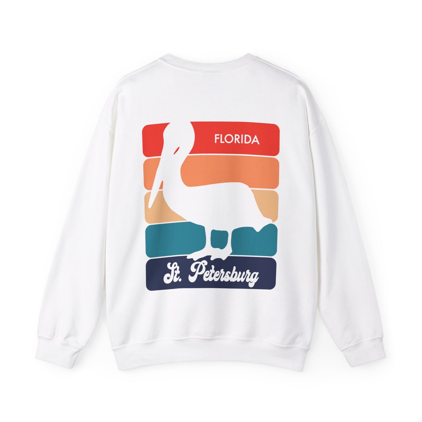 St Petersburg Pelican Crewneck Sweatshirt