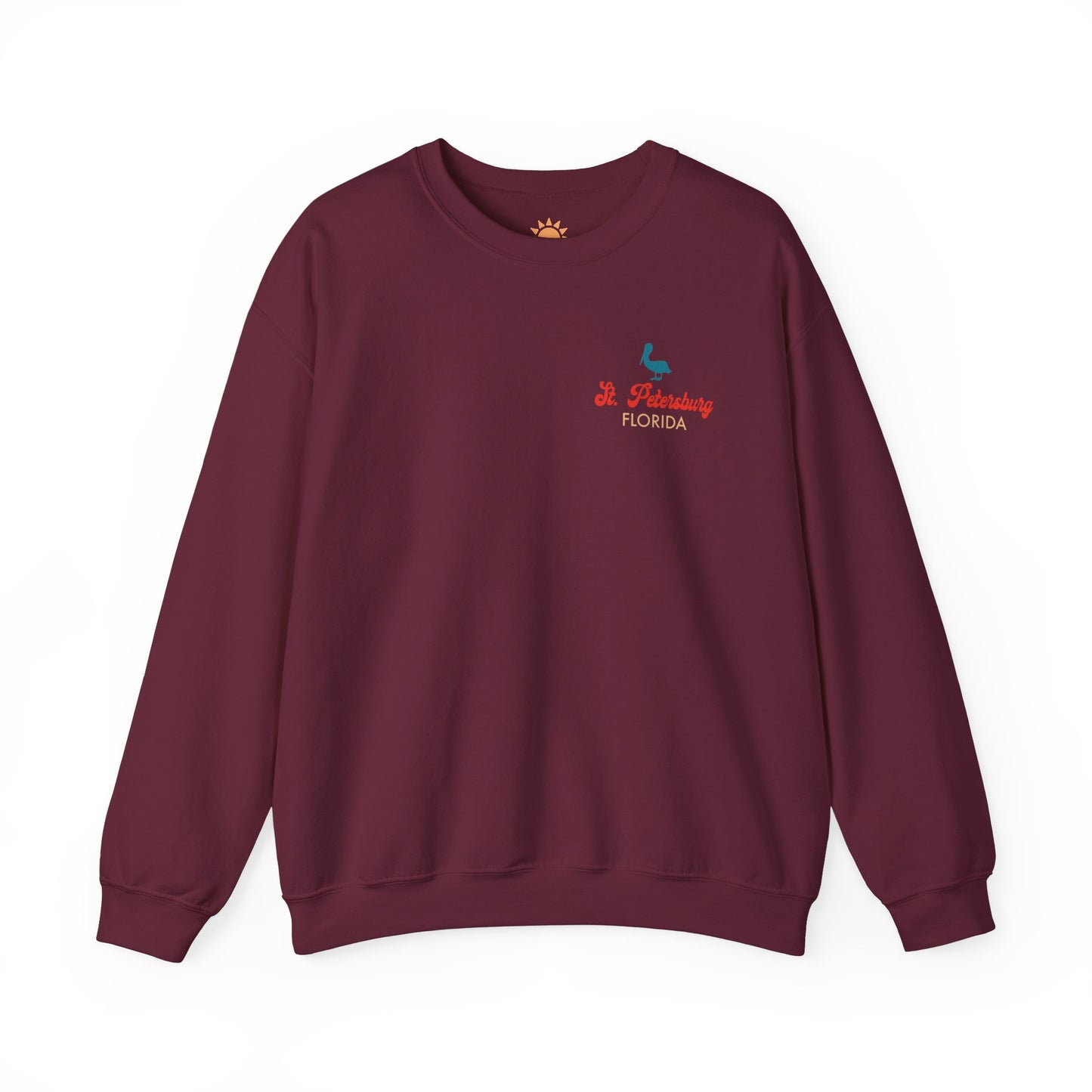 St Petersburg Pelican Crewneck Sweatshirt