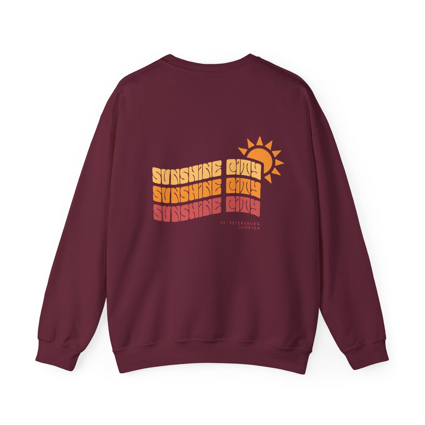 Sunshine City St. Petersburg Crewneck Sweatshirt