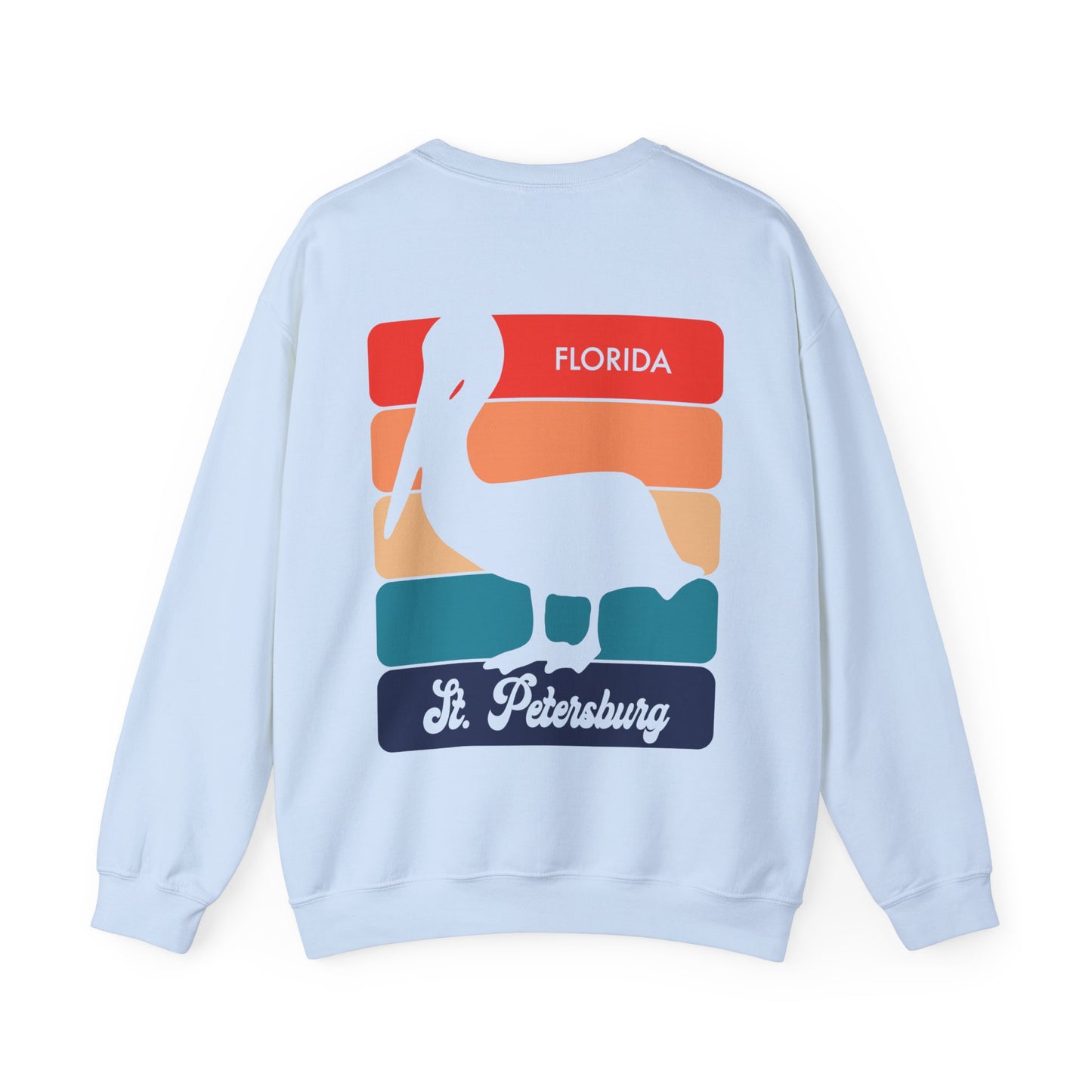 St Petersburg Pelican Crewneck Sweatshirt