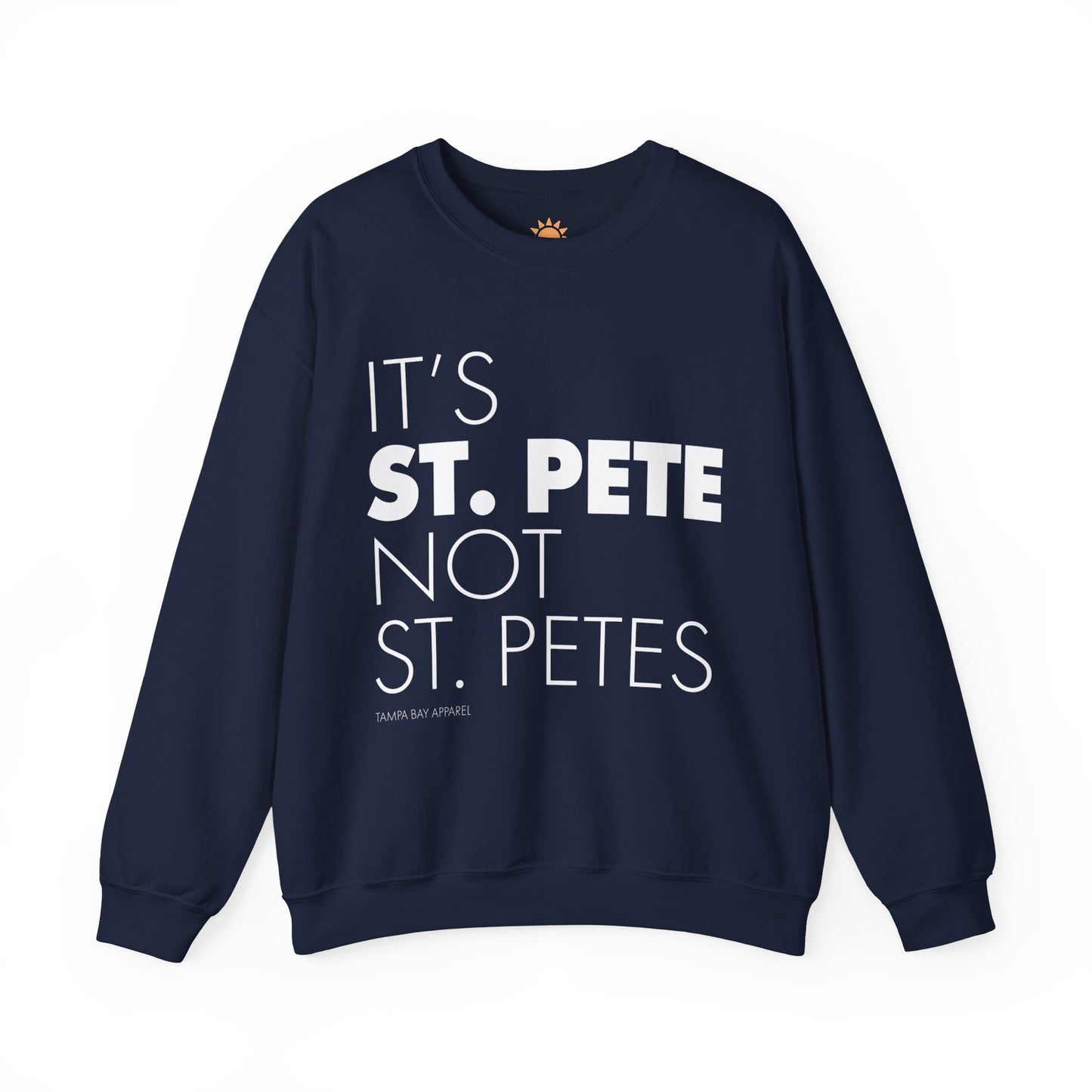 It's St. Pete not St. Petes Crewneck Sweatshirt