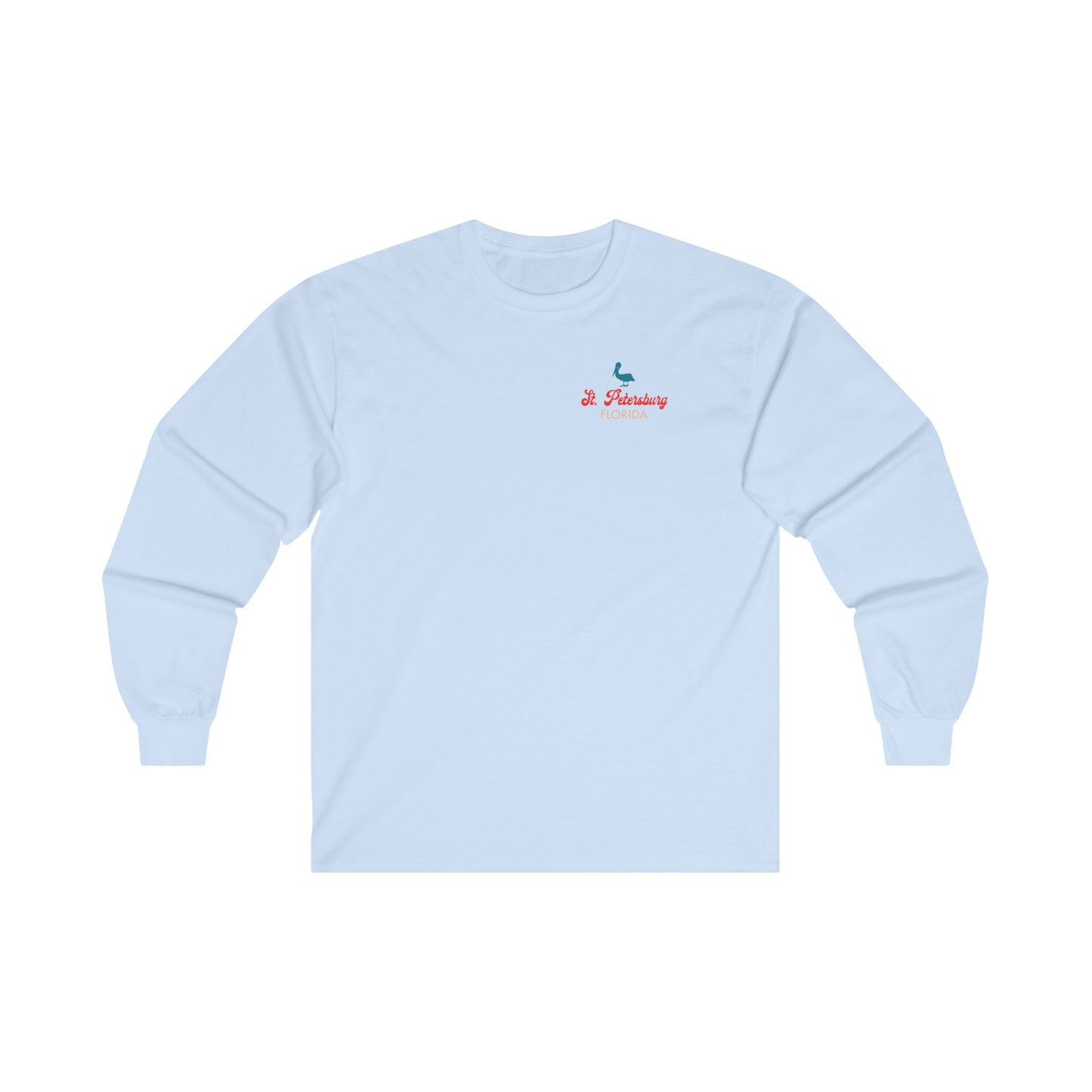 St Petersburg Retro Pelican Long Sleeve T-Shirt