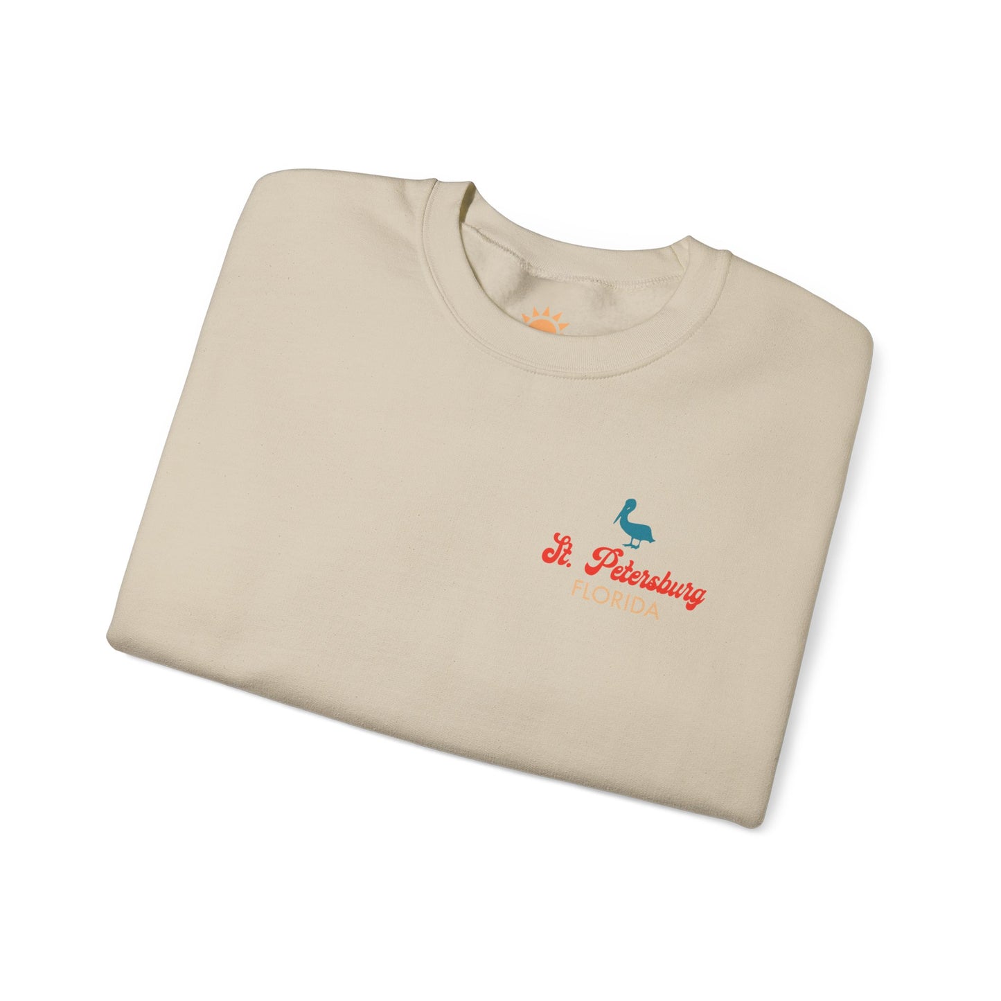 St Petersburg Pelican Crewneck Sweatshirt