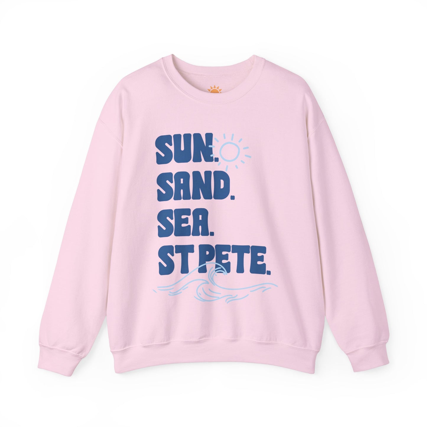 Sun Sand Sea St. Pete Crewneck Sweatshirt