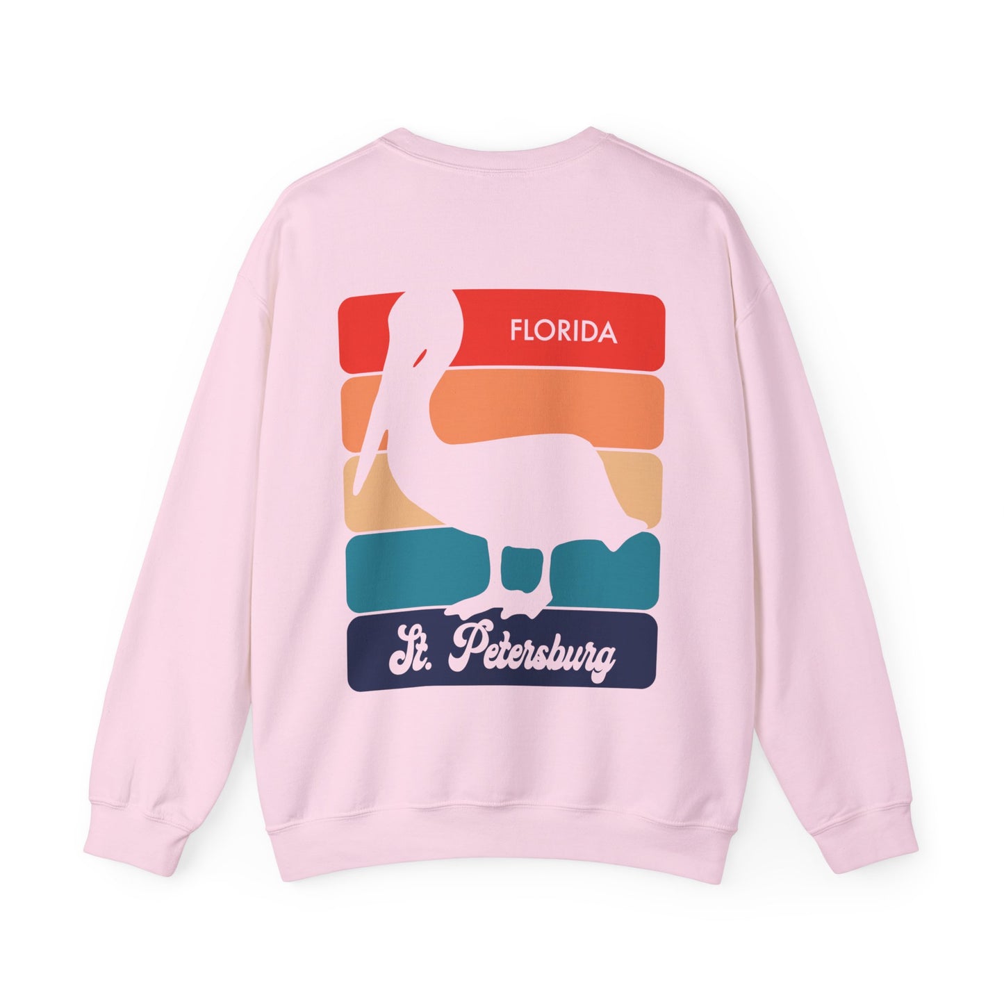 St Petersburg Pelican Crewneck Sweatshirt