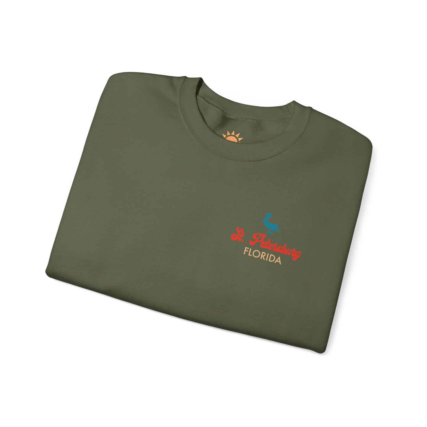 St Petersburg Pelican Crewneck Sweatshirt