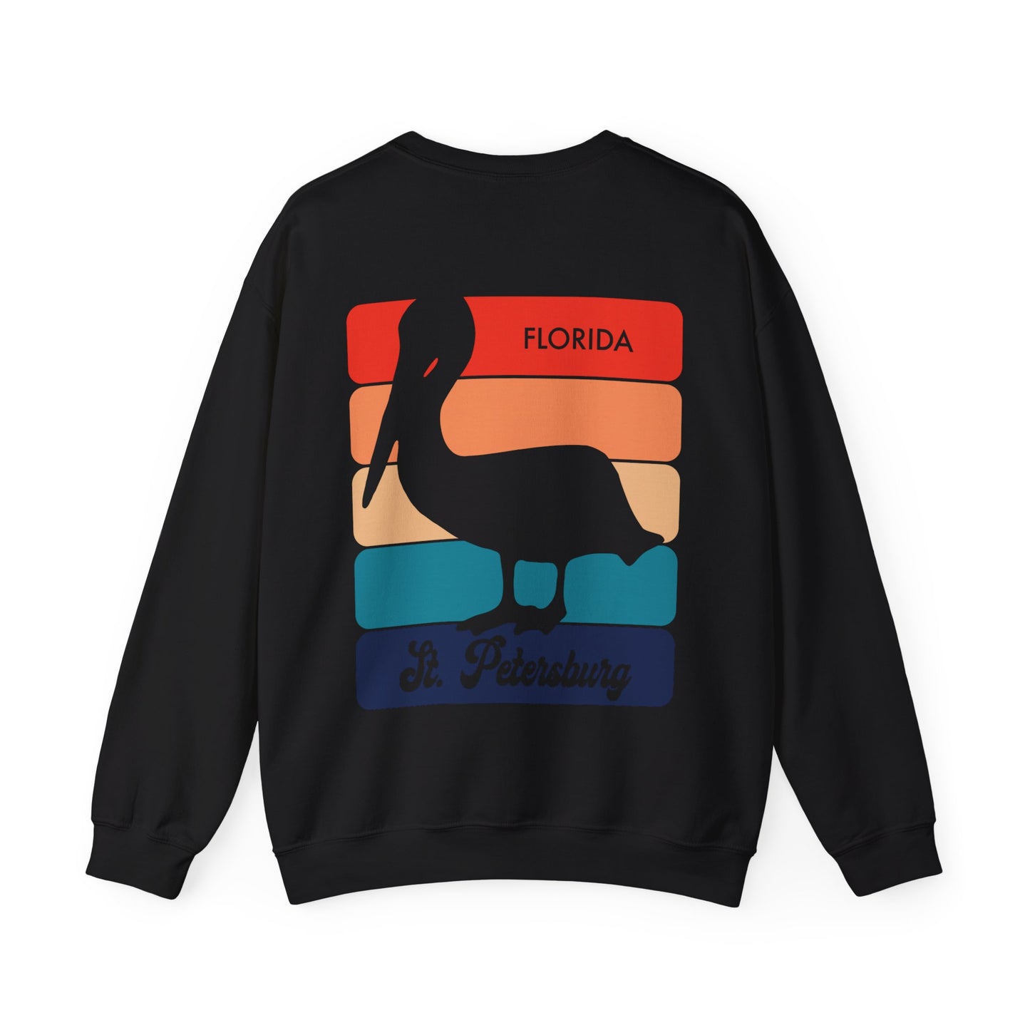 St Petersburg Pelican Crewneck Sweatshirt