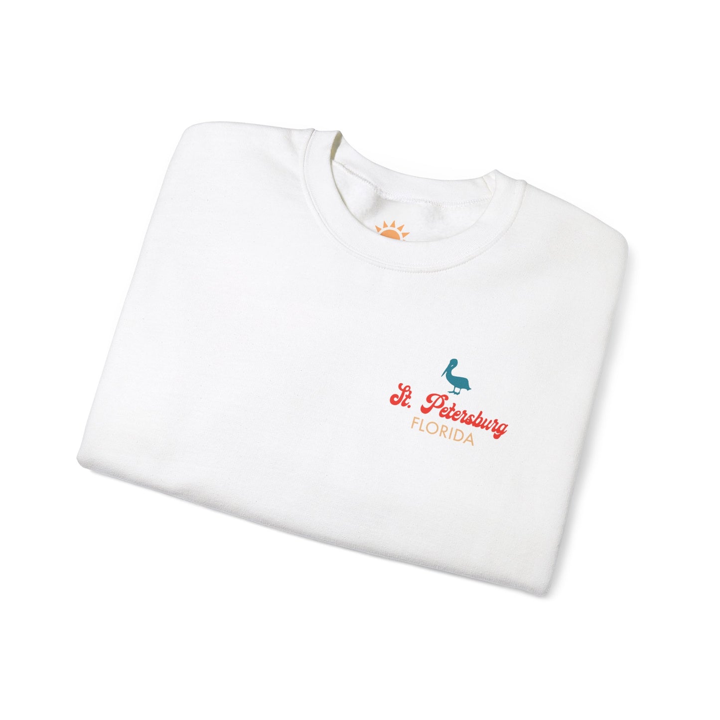 St Petersburg Pelican Crewneck Sweatshirt