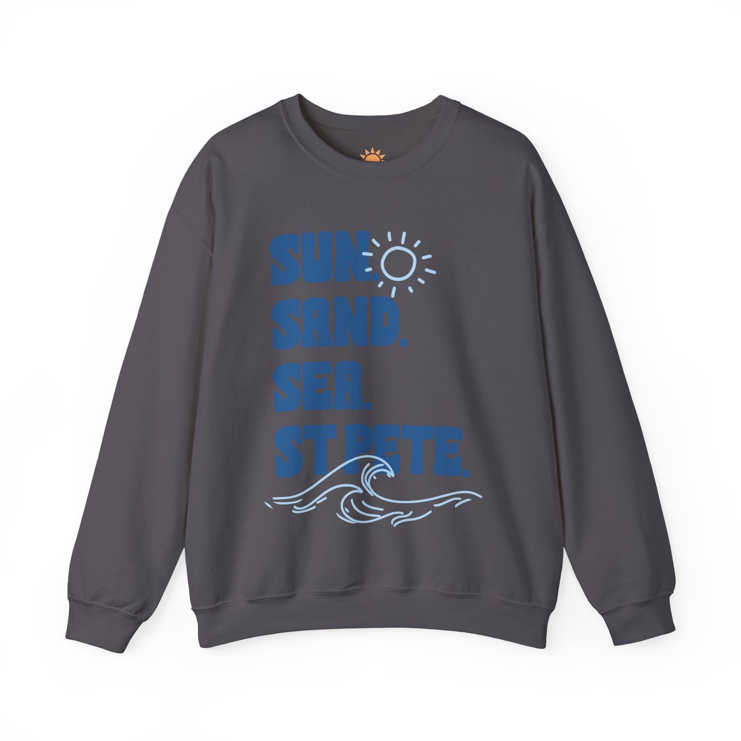 Sun Sand Sea St. Pete Crewneck Sweatshirt