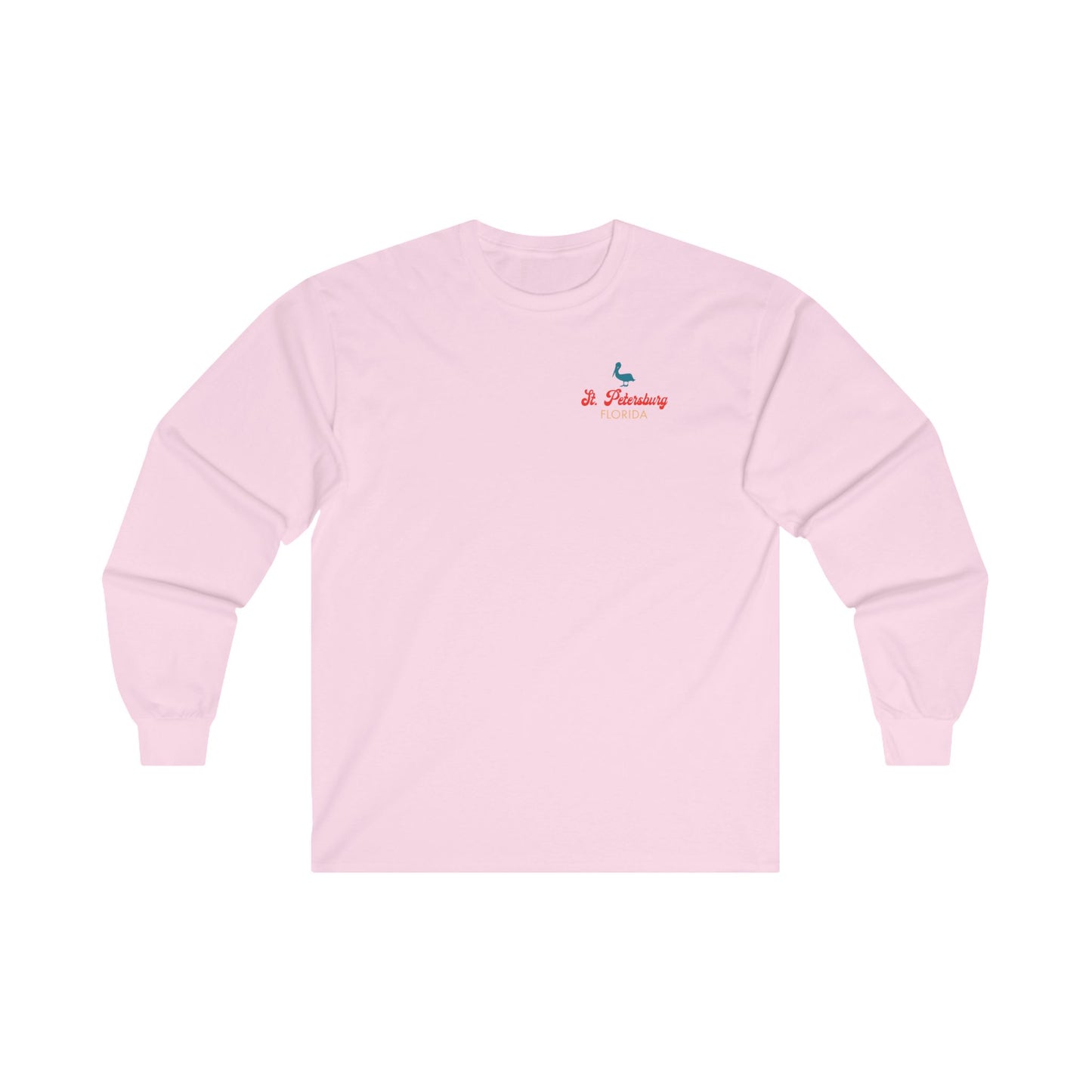 St Petersburg Retro Pelican Long Sleeve T-Shirt