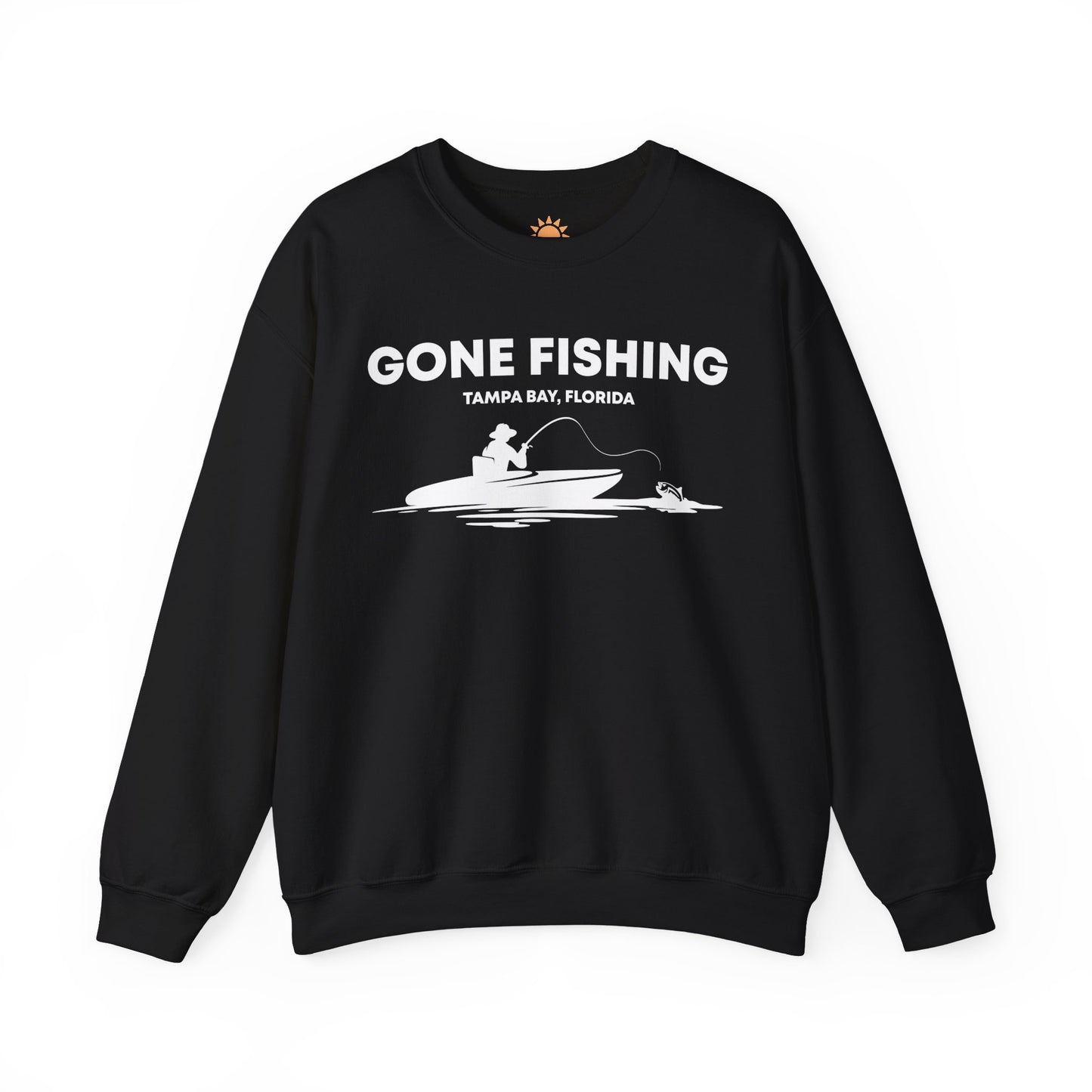 Gone Fishing Crewneck Sweatshirt
