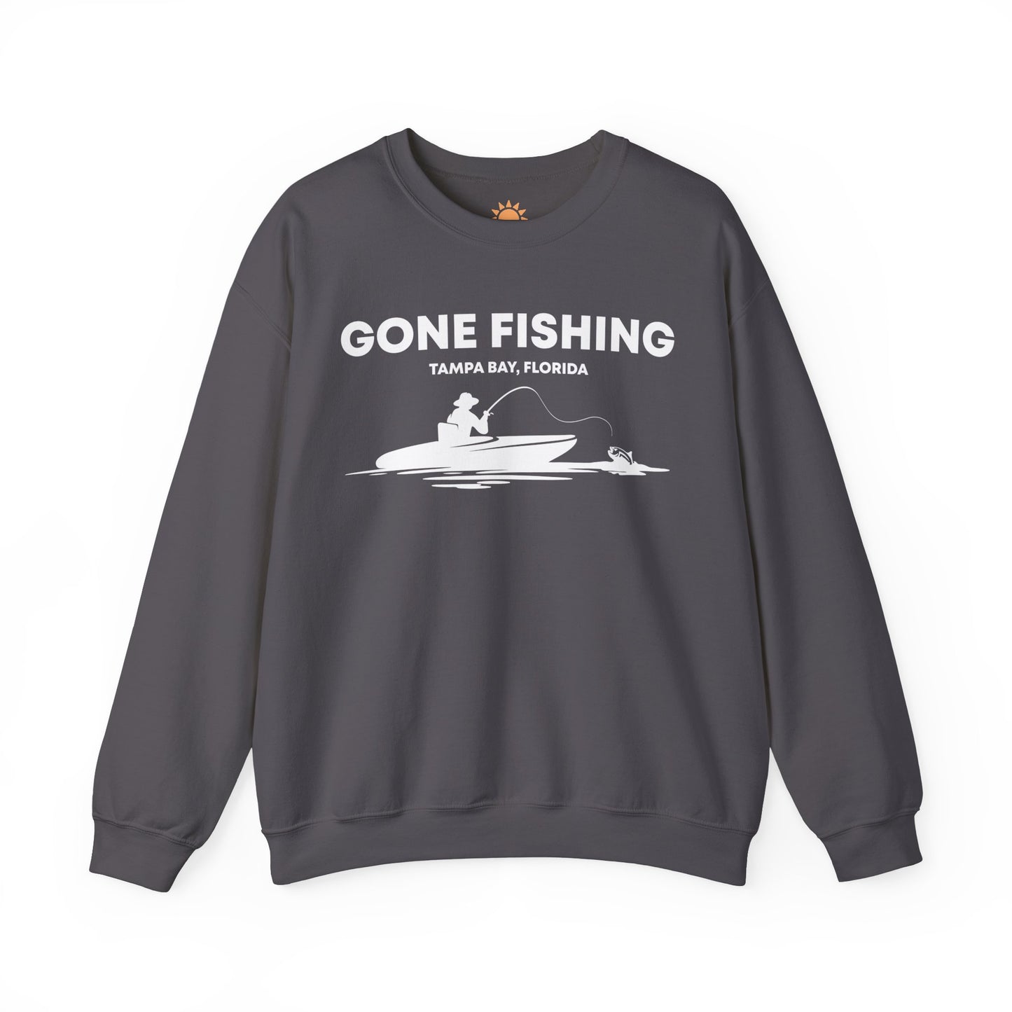 Gone Fishing Crewneck Sweatshirt