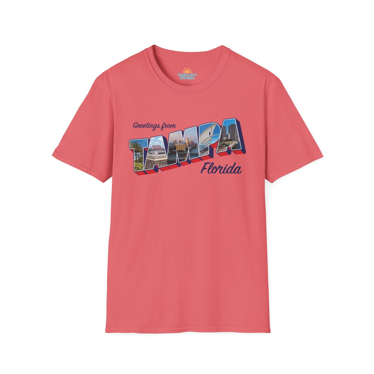 Greetings from Tampa Postcard T-Shirt