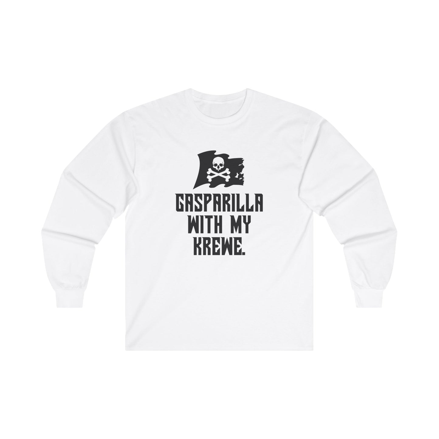 Gasparilla With My Krewe Long Sleeve T-Shirt