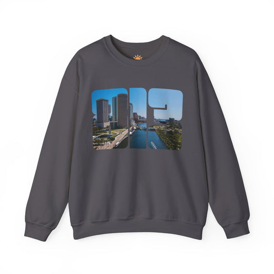 813 Daylight  Riverwalk Crewneck Sweatshirt