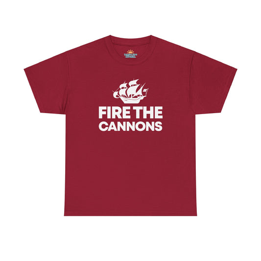 Fire The Cannons Ship T-Shirt