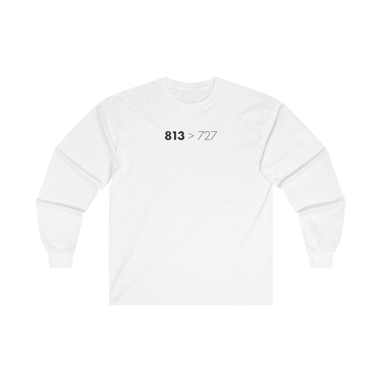 813 > 727 Long Sleeve T-Shirt