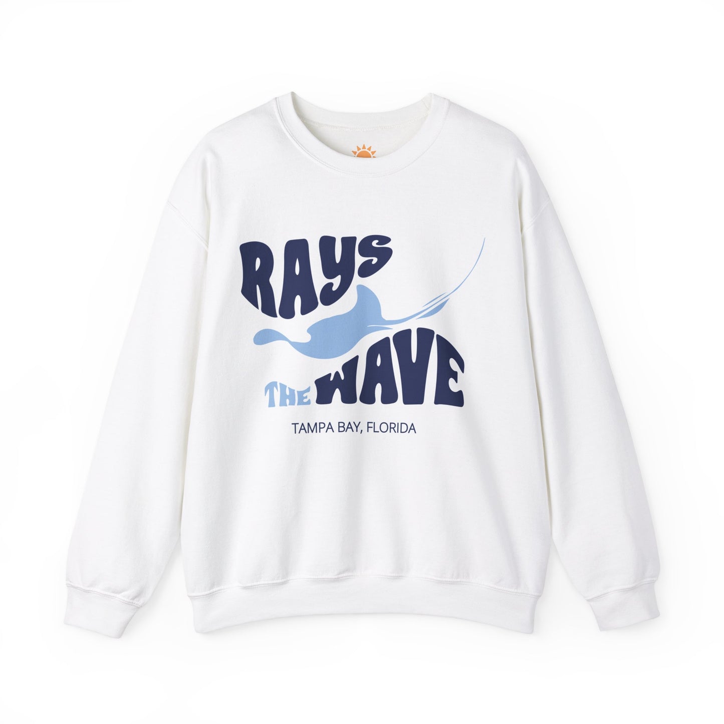 Rays the Wave Crewneck Sweatshirt