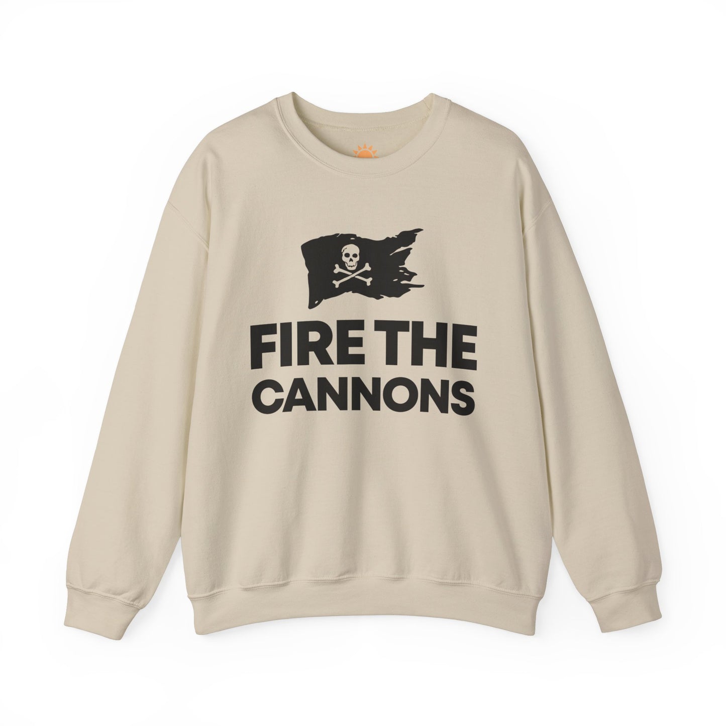 Fire The Cannons Flag Crewneck Sweatshirt