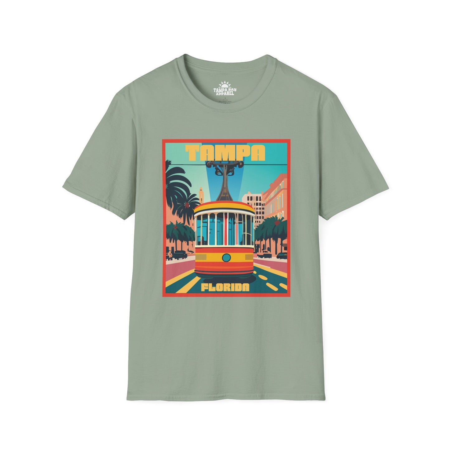 Tampa Retro Trolley T-Shirt