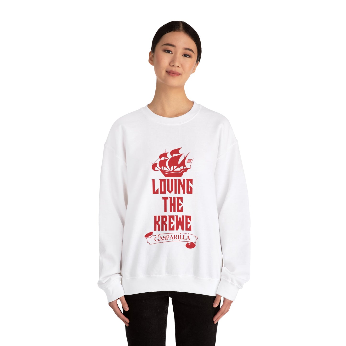 Loving The Krewe Crewneck Sweatshirt