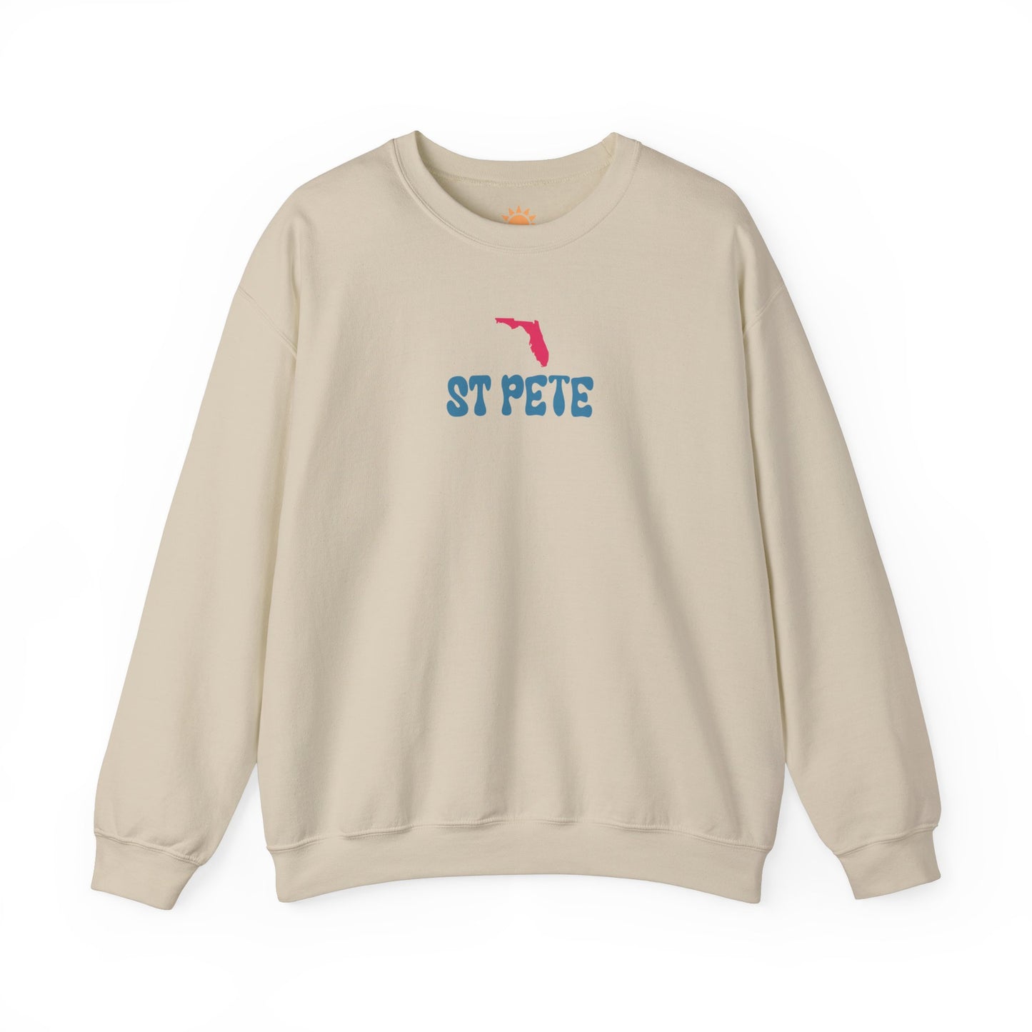 St Pete Wave Crewneck Sweatshirt