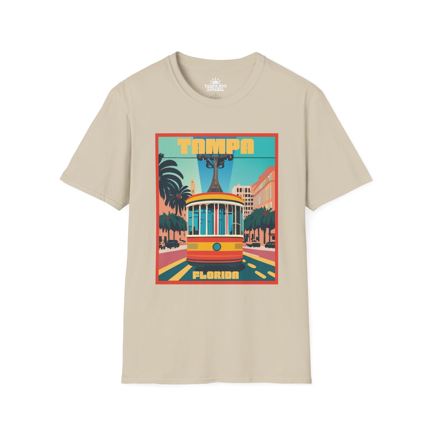 Tampa Retro Trolley T-Shirt