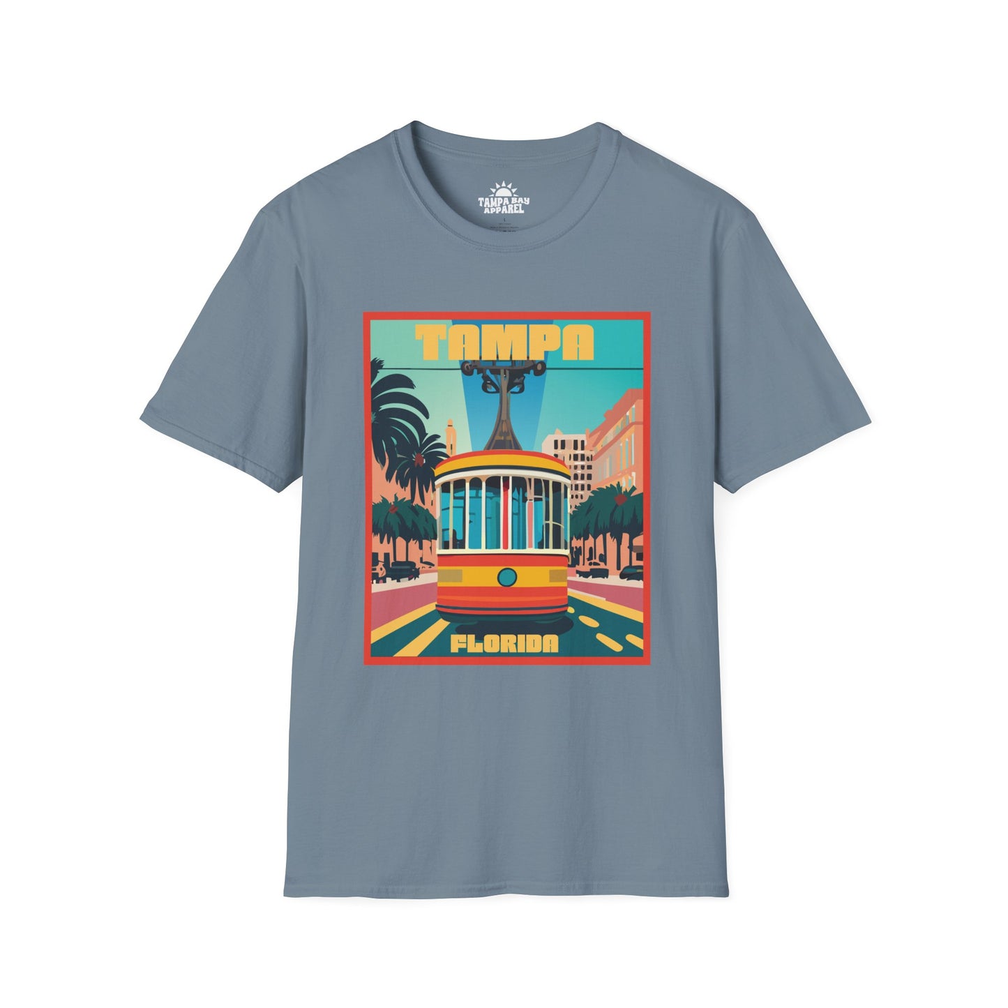 Tampa Retro Trolley T-Shirt