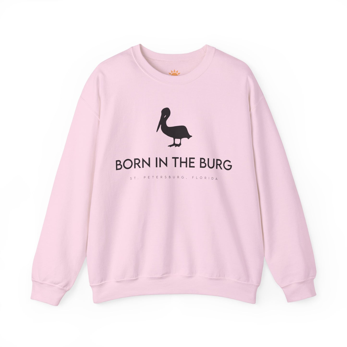 Born In The Burg Crewneck Sweatshirt