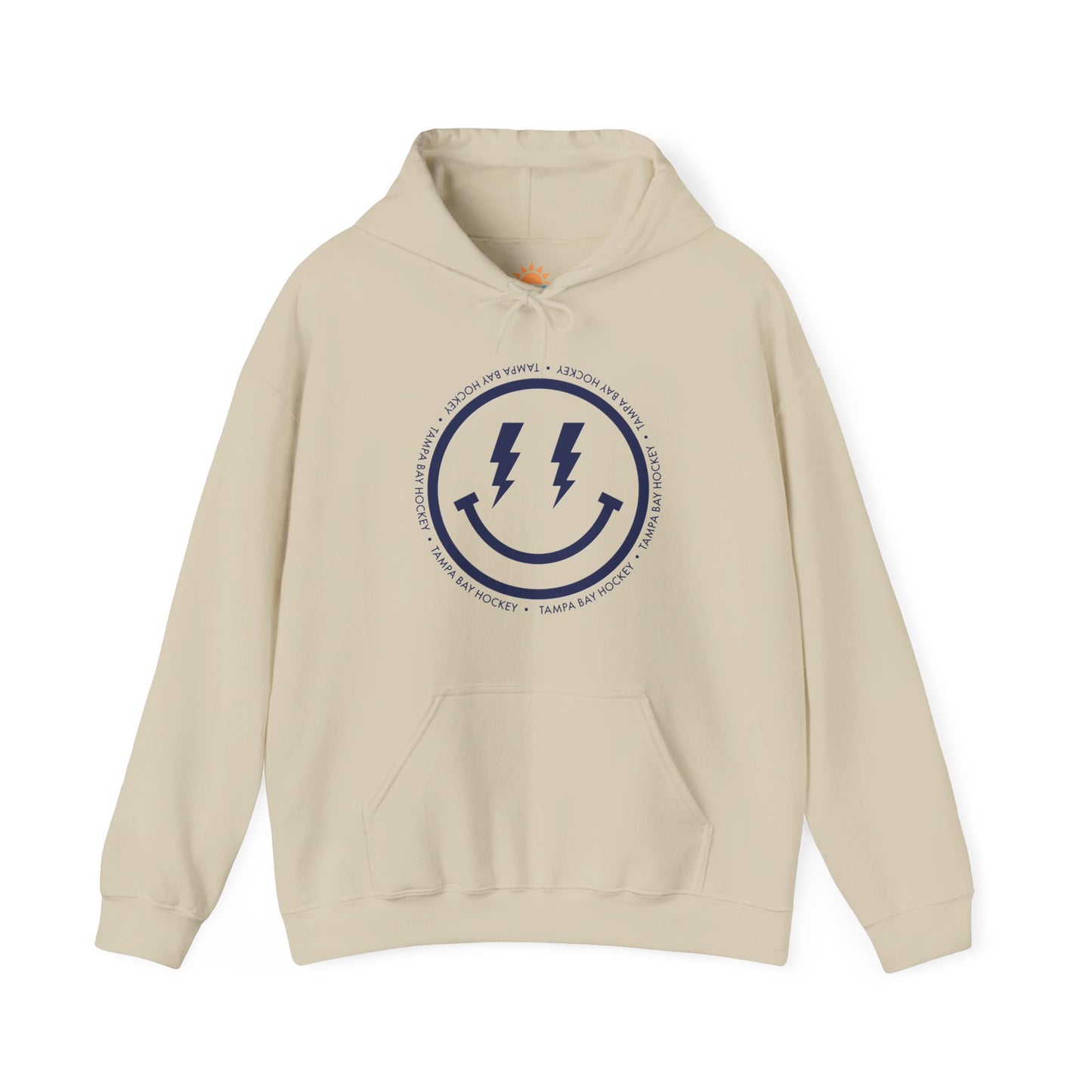 Lightning Bolt Smiley Face Hoodie