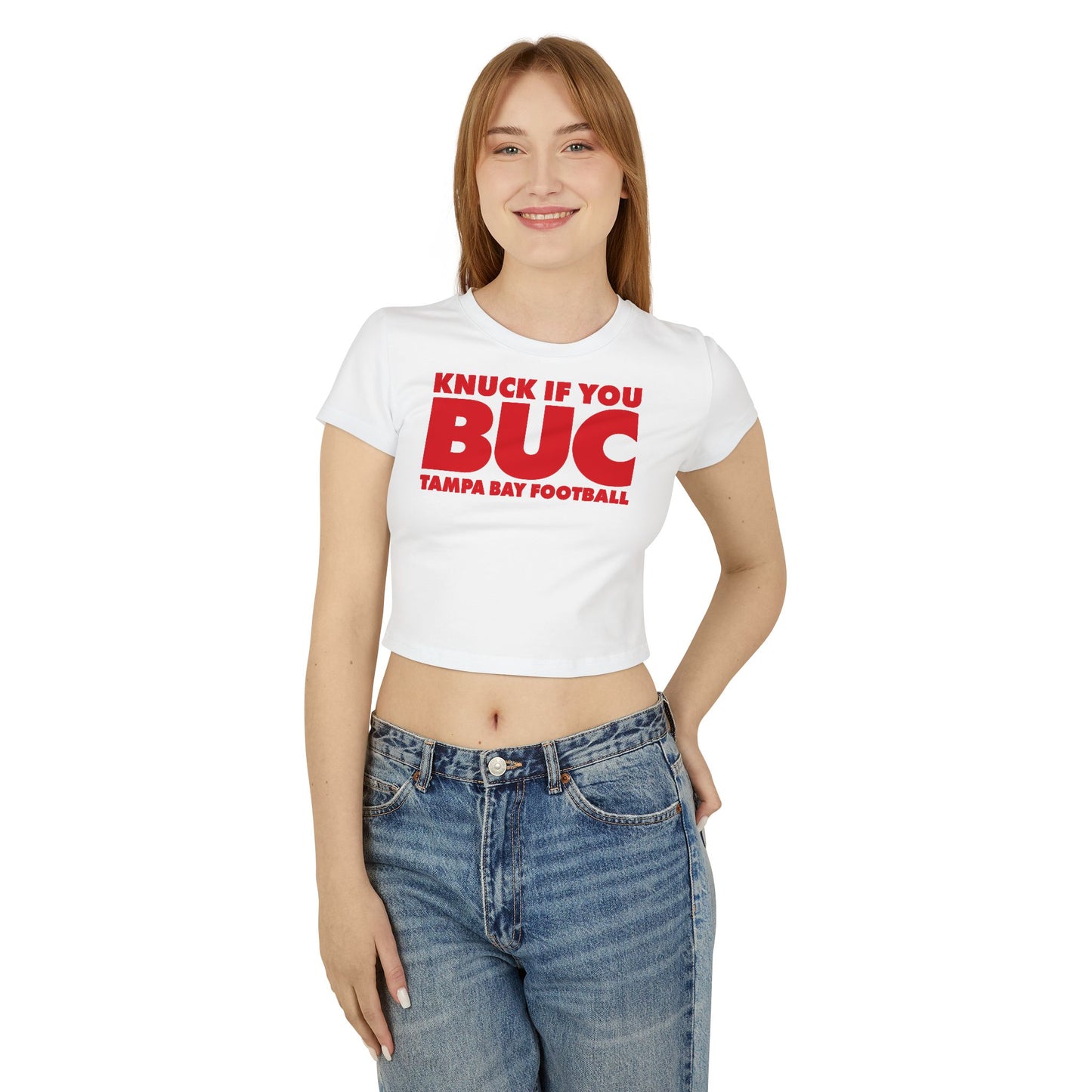 Knuck If You Buc Crop Top