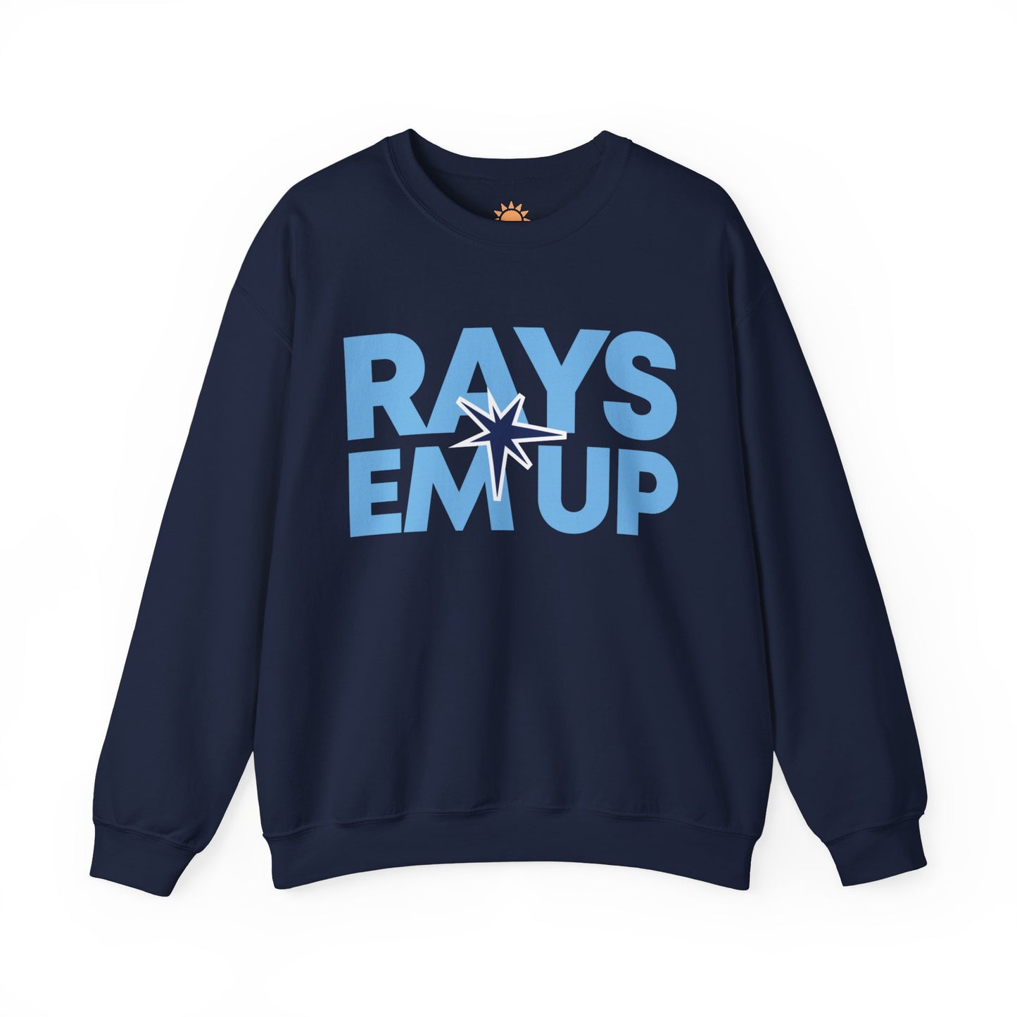 Rays Em Up Sun Ray Crewneck Sweatshirt