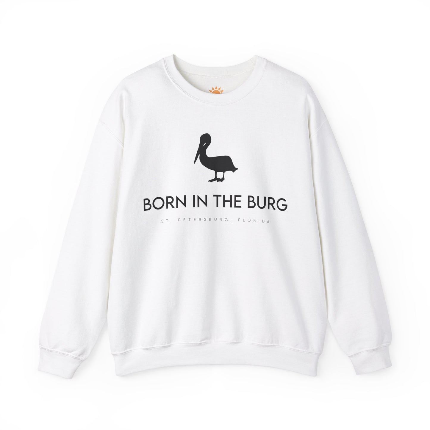 Born In The Burg Crewneck Sweatshirt