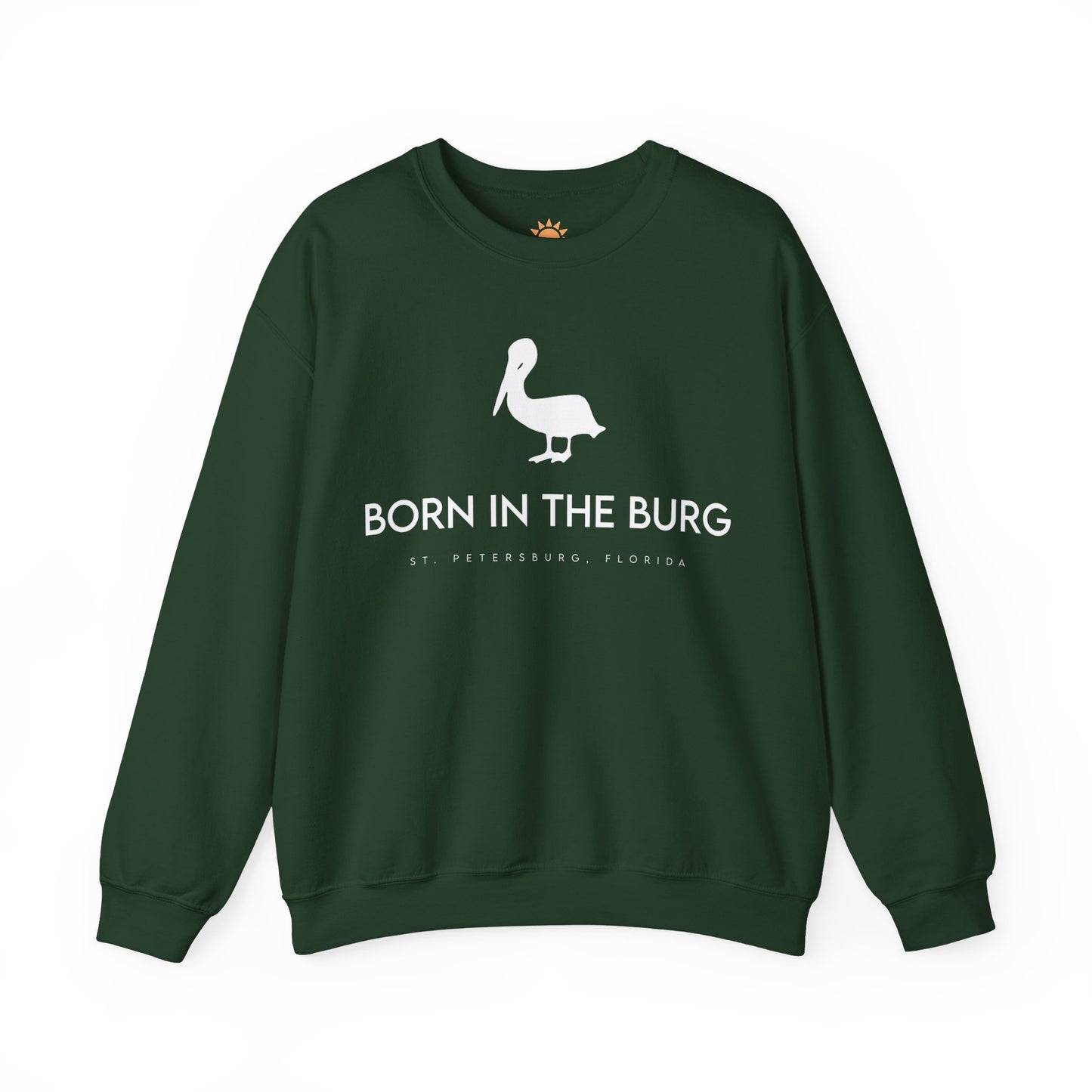 Born In The Burg Crewneck Sweatshirt