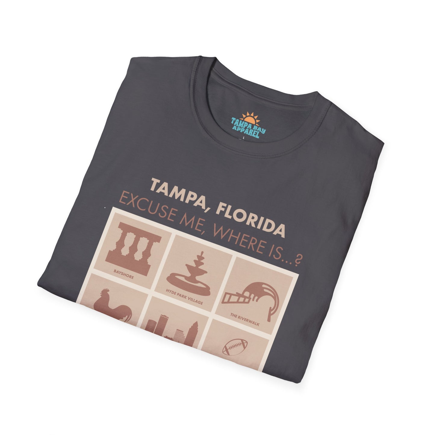 Where Is... Tampa T-Shirt