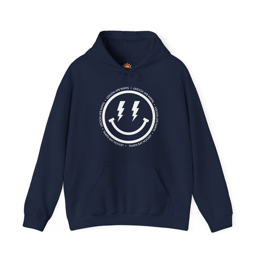 Lightning Bolt Smiley Face Hoodie