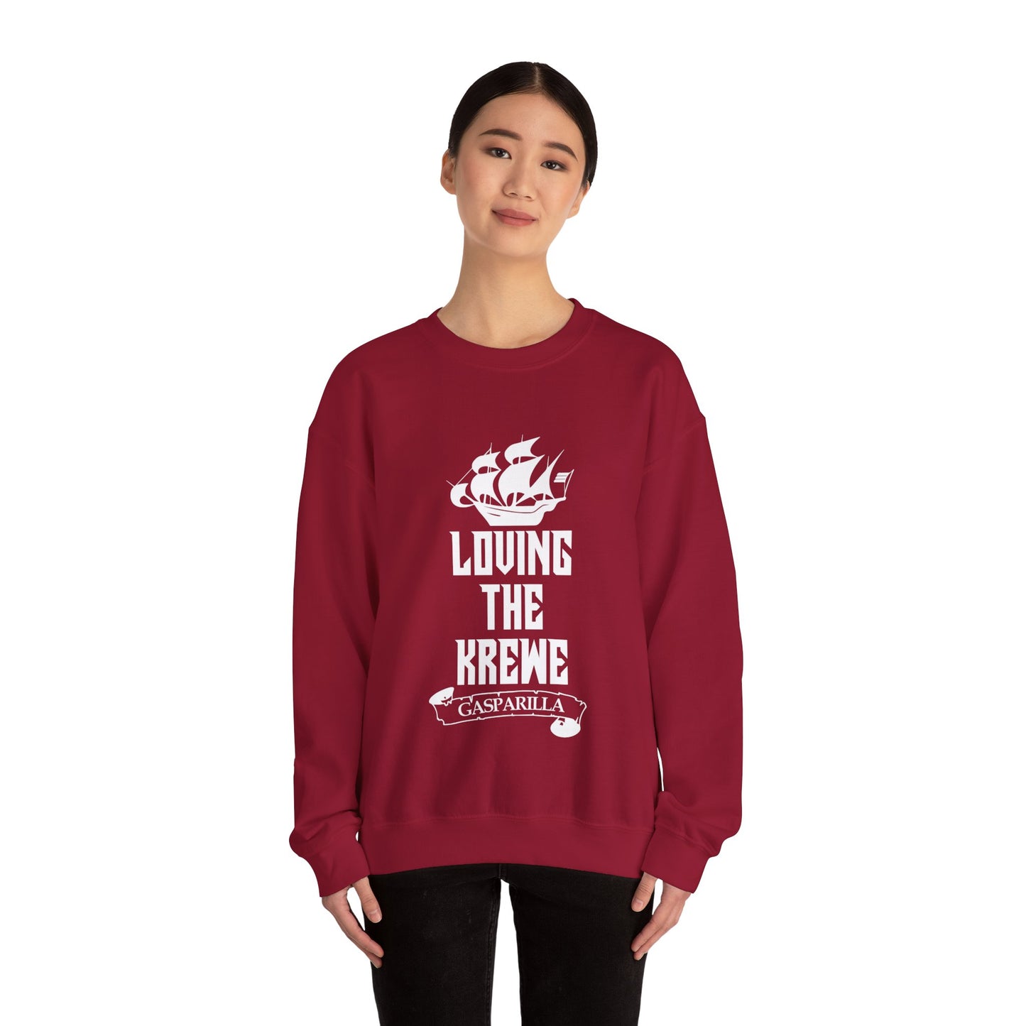 Loving The Krewe Crewneck Sweatshirt