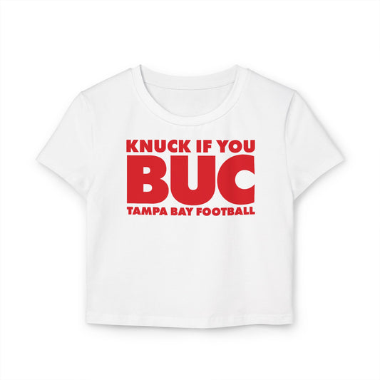 Knuck If You Buc Crop Top