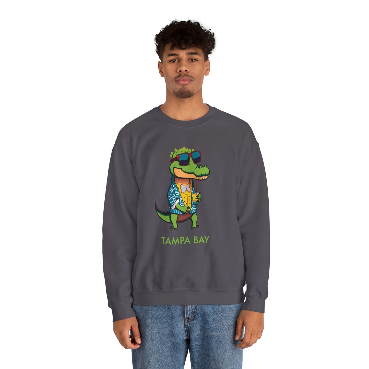 Cool Guy Gator Crewneck Sweatshirt