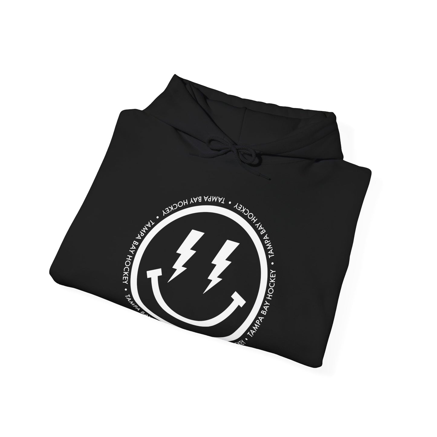 Lightning Bolt Smiley Face Hoodie