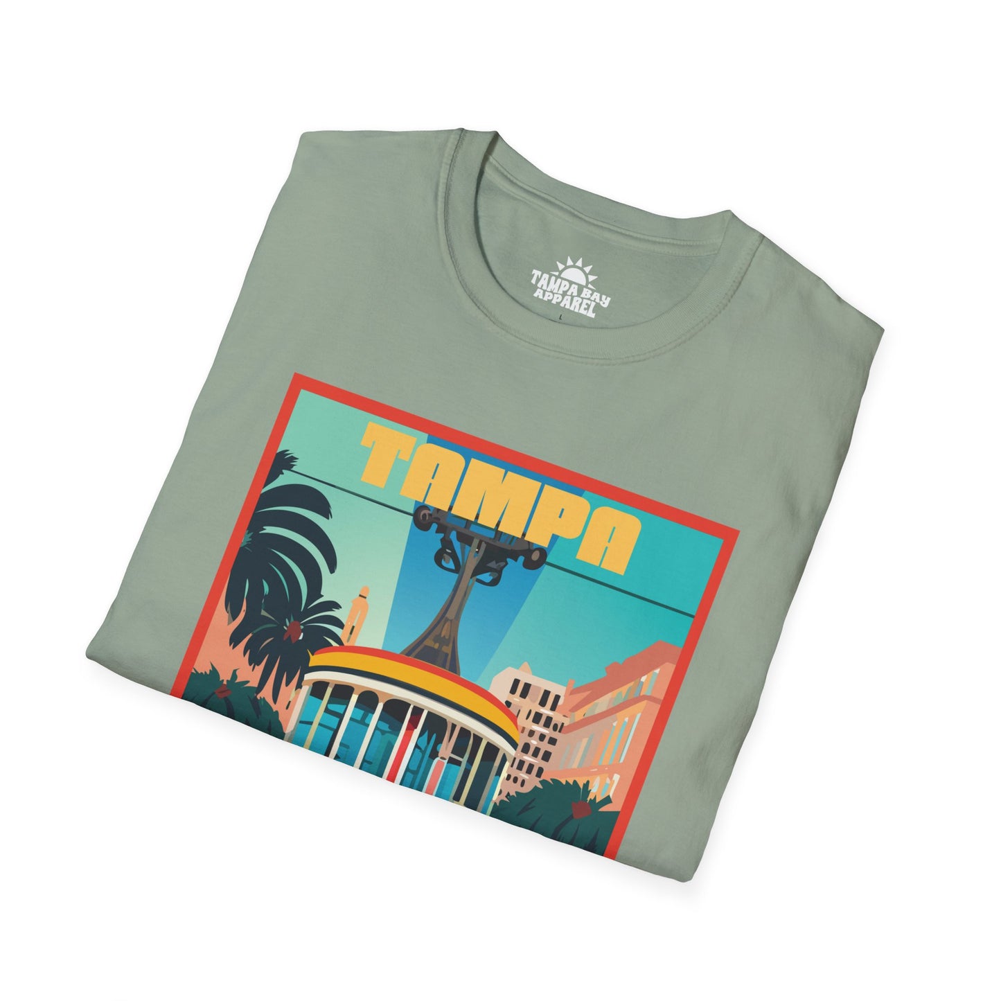 Tampa Retro Trolley T-Shirt