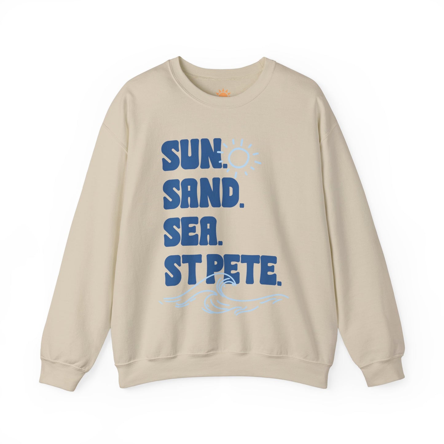 Sun Sand Sea St. Pete Crewneck Sweatshirt