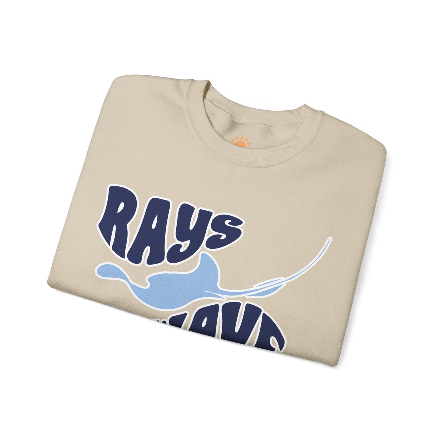 Rays the Wave Crewneck Sweatshirt