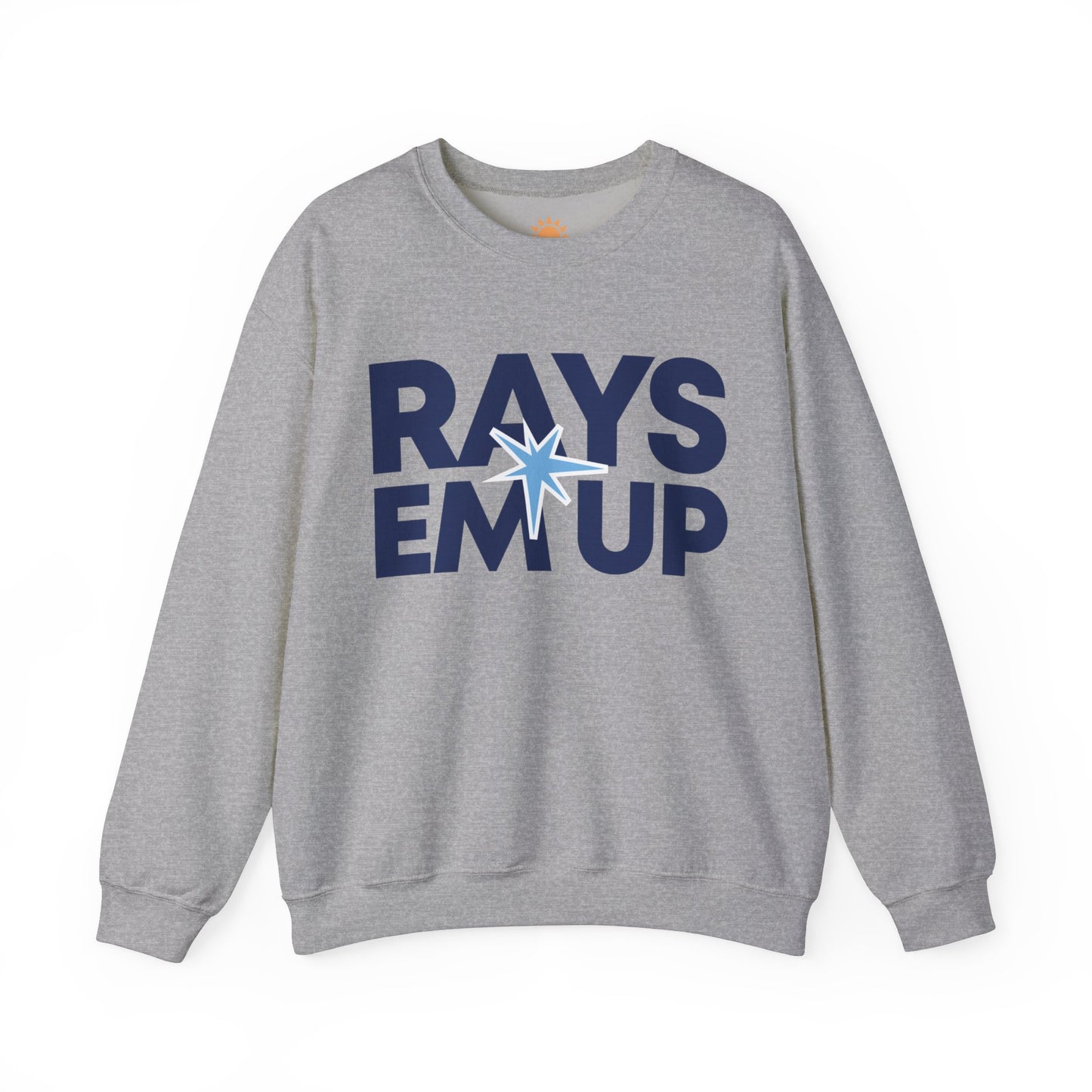 Rays Em Up Sun Ray Crewneck Sweatshirt