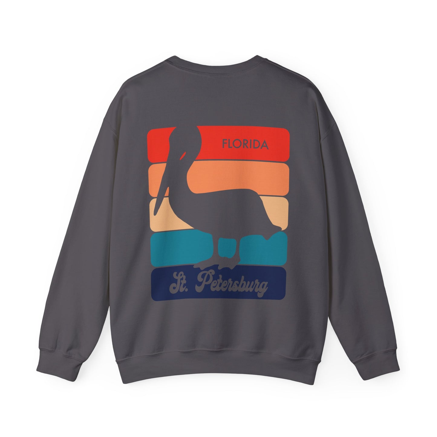 St Petersburg Pelican Crewneck Sweatshirt